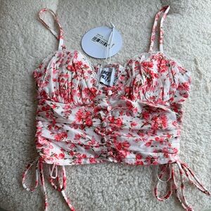 Princess Polly Floral Crop Top
